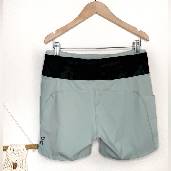 NWT On Running On Cloud Sprinter Shorts Light Blue NEW - Picture 5 of 7